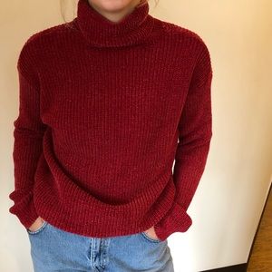 turtle neck sweater :)